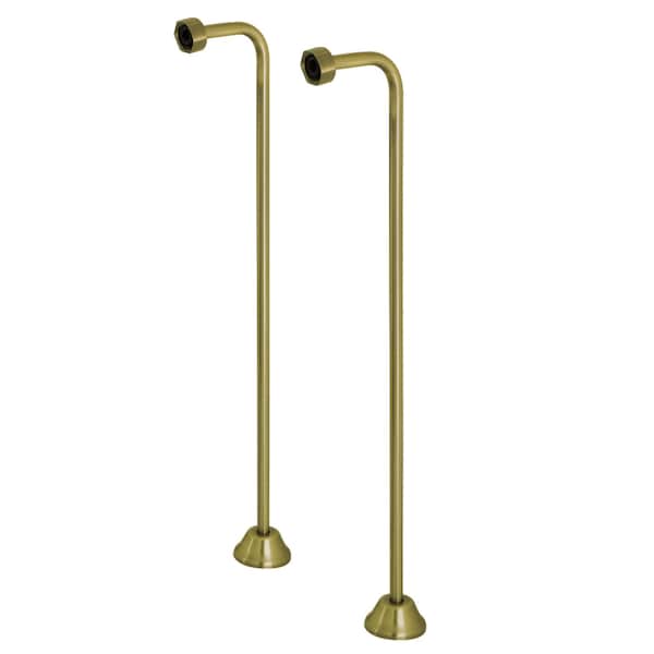 CC463 Single Offset Bath Supply, Antique Brass